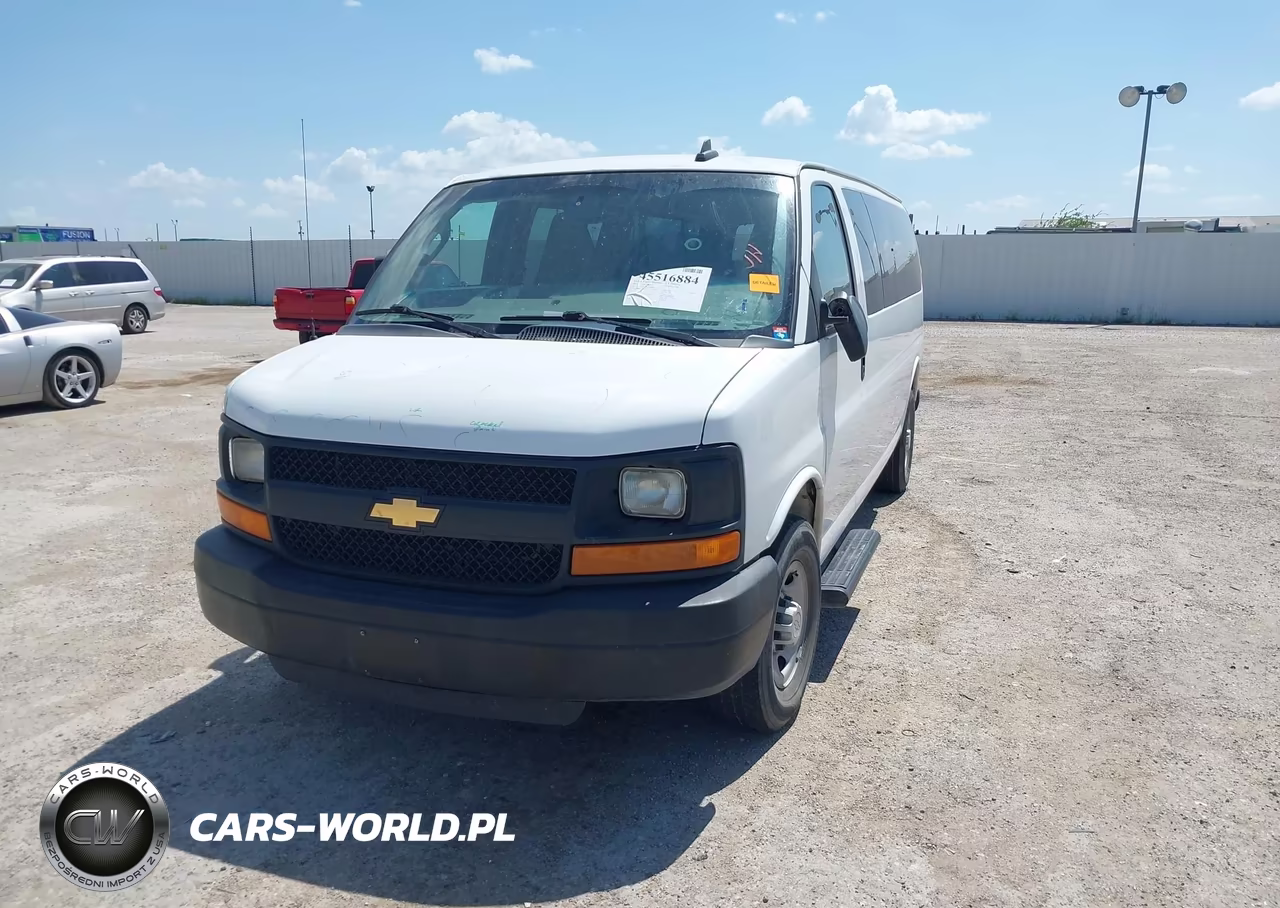 2016 Chevrolet Express 3500 Ls VIN:1GAZGNFG9G1176899 - 2