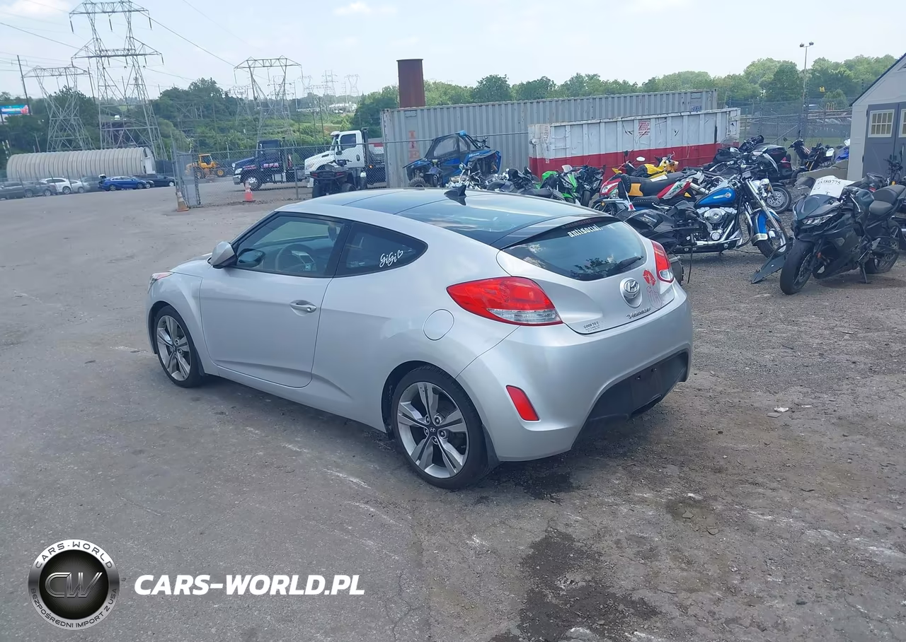 2016 Hyundai Veloster VIN:KMHTC6ADXGU296782 - 3