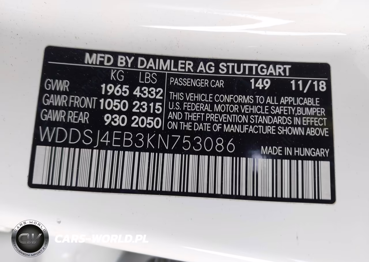 2019 Mercedes-Benz Cla 250 VIN:WDDSJ4EB3KN753086 - 9