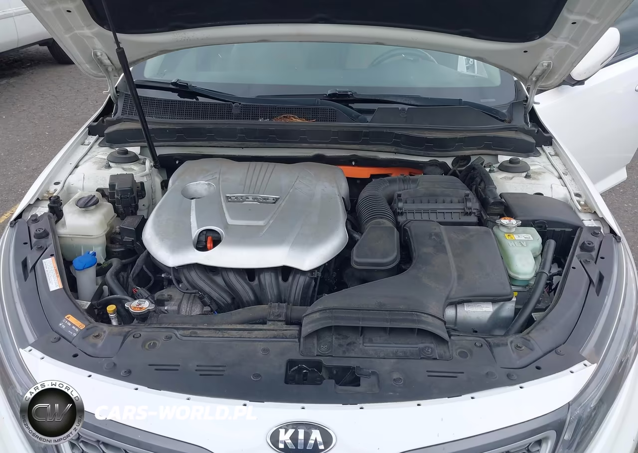 2014 Kia Optima Hybrid Lx VIN:KNAGM4AD8E5073927 - 10