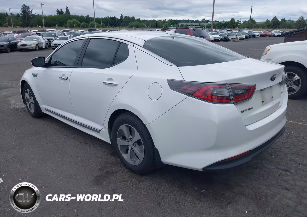 2014 Kia Optima Hybrid Lx VIN:KNAGM4AD8E5073927 - 3
