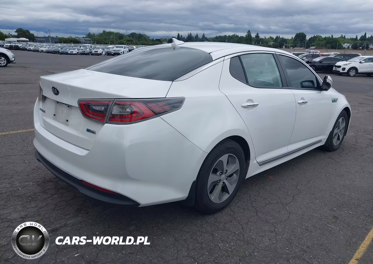 2014 Kia Optima Hybrid Lx VIN:KNAGM4AD8E5073927 - 4