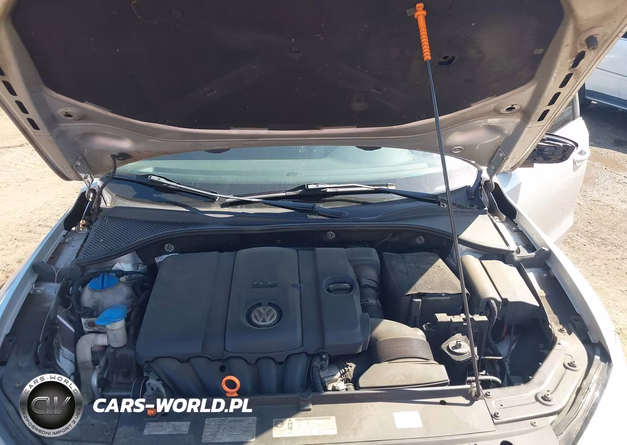 2012 Volkswagen Passat 2.5L Se VIN:1VWBP7A32CC074400 - 10