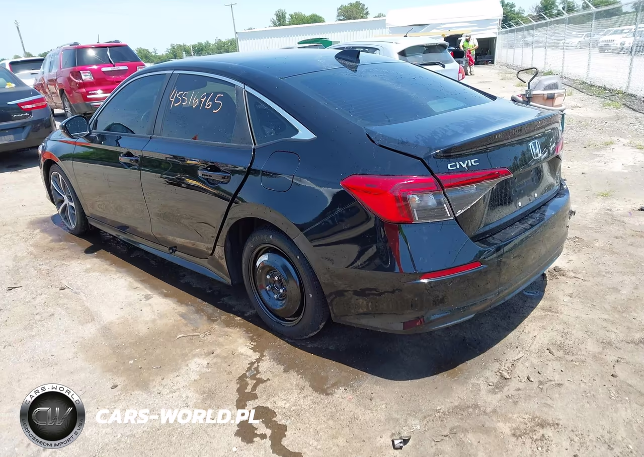 2022 Honda Civic Touring VIN:2HGFE1F98NH326558 - 3