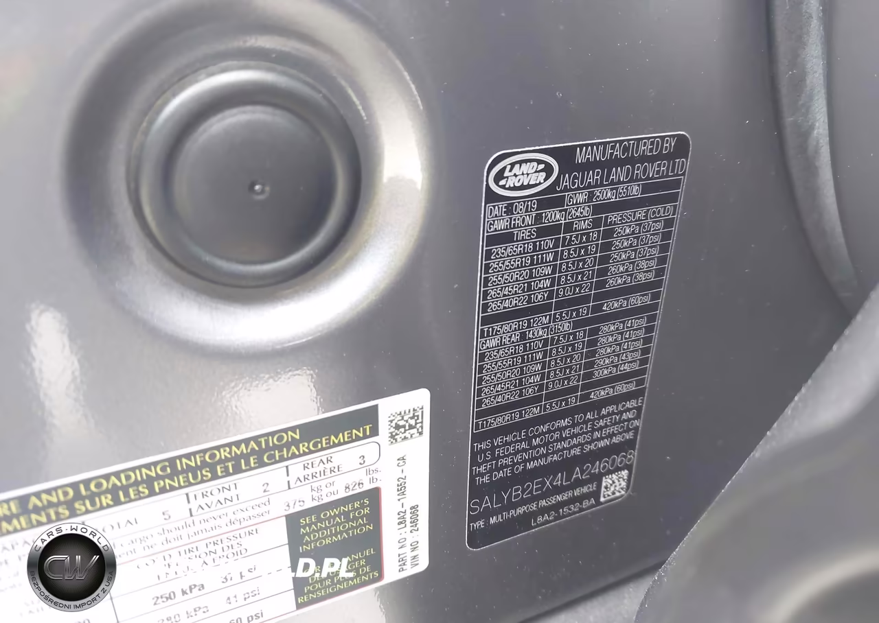 2020 Land Rover Range Rover Velar P250 S VIN:SALYB2EX4LA246068 - 9