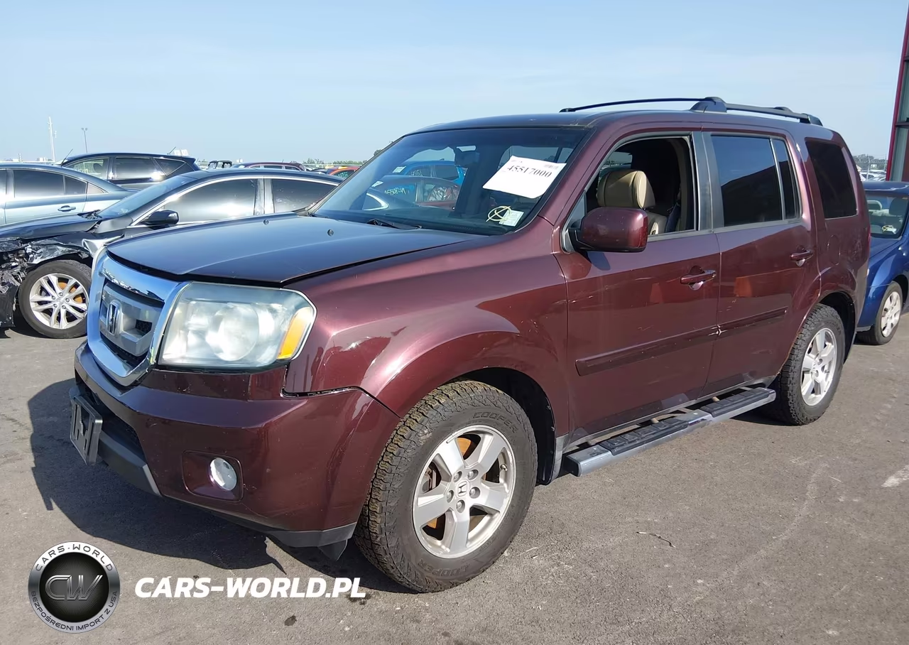 2010 Honda Pilot Ex-L VIN:5FNYF4H61AB014851 - 2