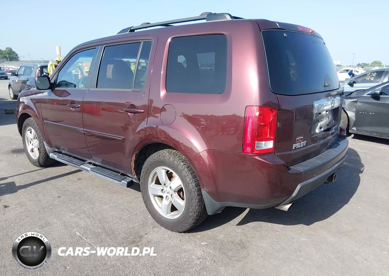 2010 Honda Pilot Ex-L VIN:5FNYF4H61AB014851 - 3