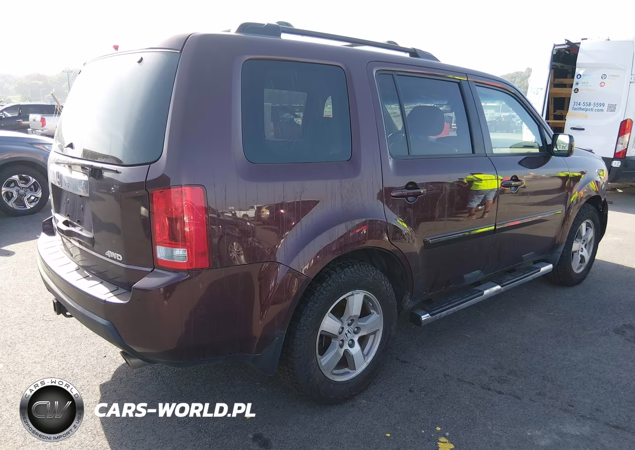 2010 Honda Pilot Ex-L VIN:5FNYF4H61AB014851 - 4