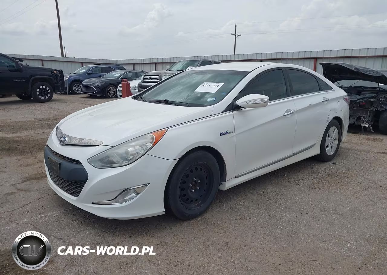 2012 Hyundai Sonata Hybrid VIN:KMHEC4A48CA058454 - 2