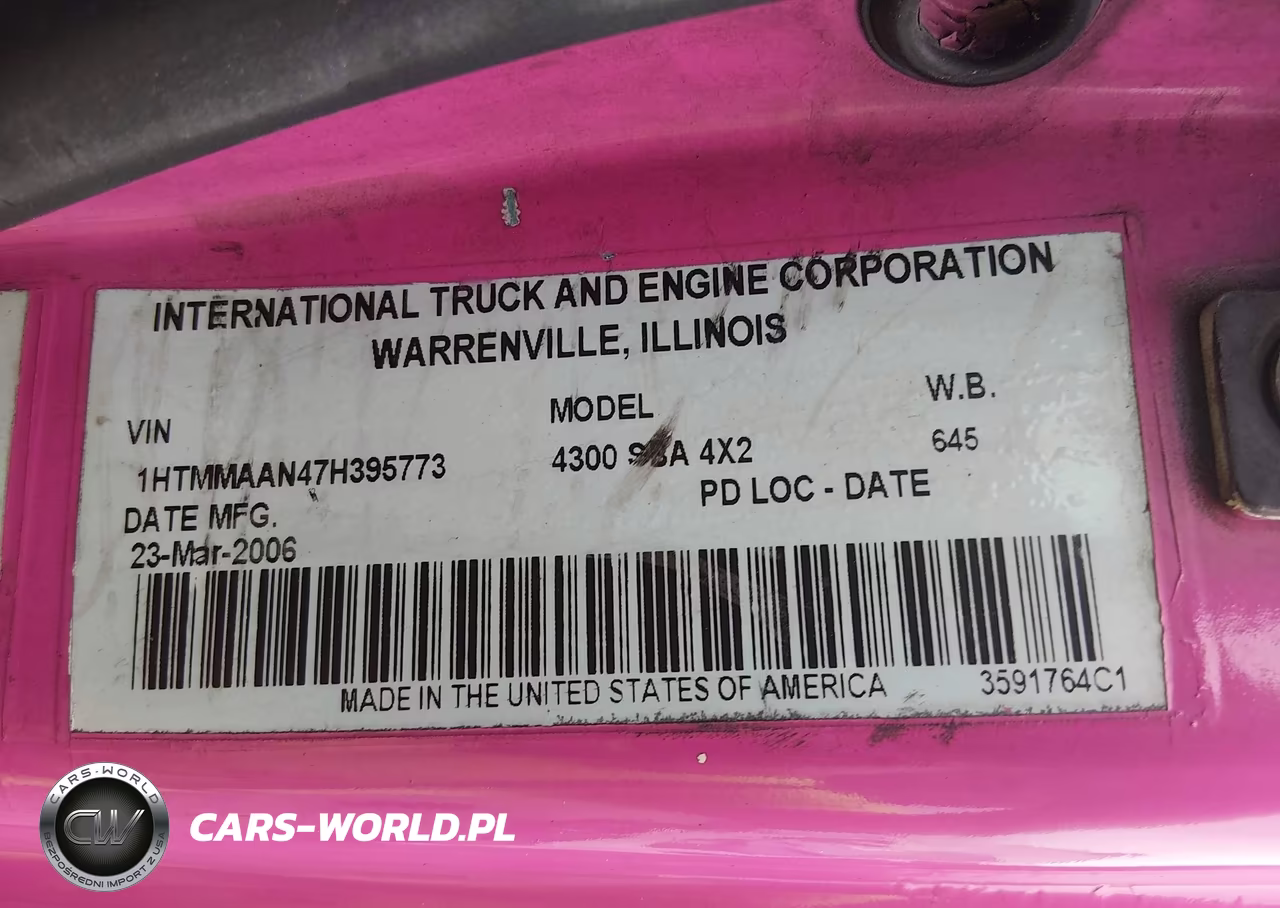 2007 International 4000 4300 VIN:1HTMMAAN47H395773 - 8