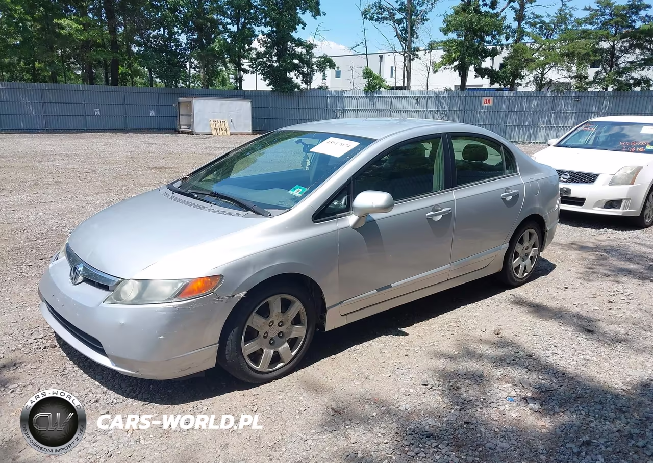 2007 Honda Civic Lx VIN:1HGFA16577L033507 - 2