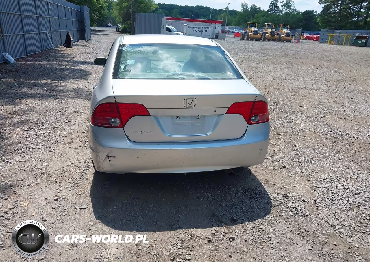 2007 Honda Civic Lx VIN:1HGFA16577L033507 - 6
