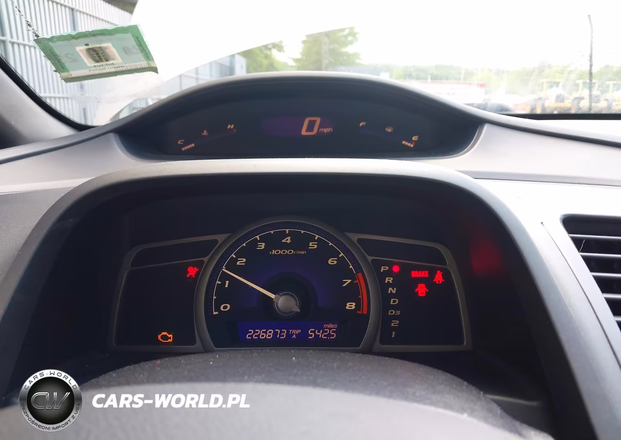 2007 Honda Civic Lx VIN:1HGFA16577L033507 - 7