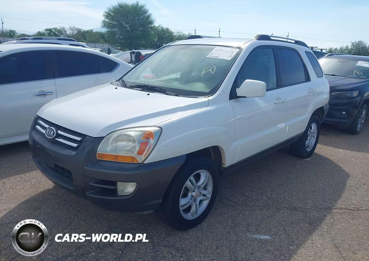 2007 Kia Sportage Ex V6 VIN:KNDJF723377308963 - 2