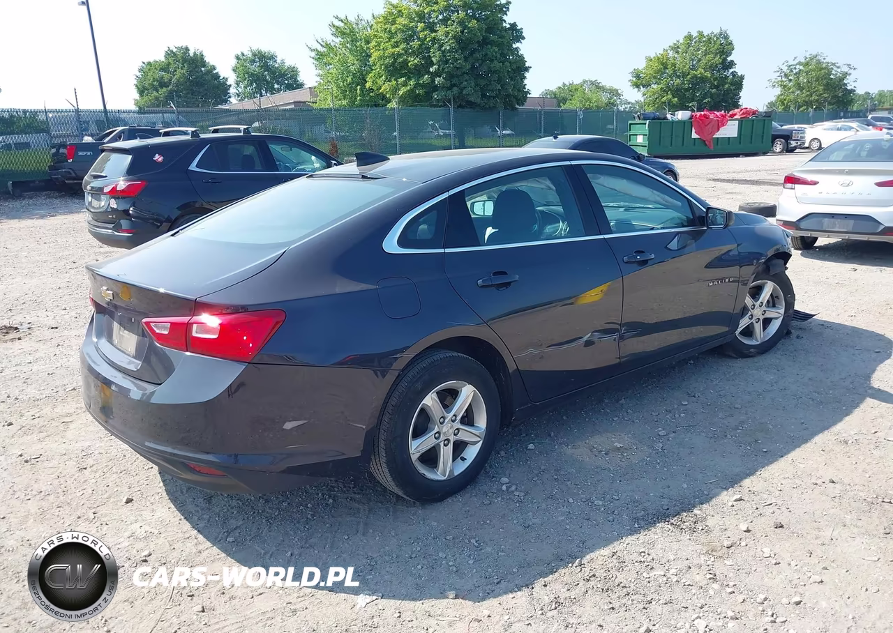 2022 Chevrolet Malibu Fwd Ls VIN:1G1ZB5ST3NF192310 - 4