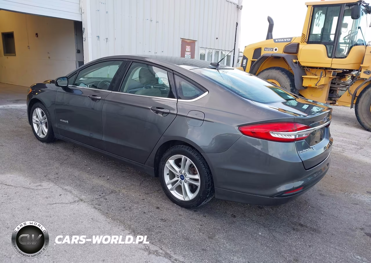 2018 Ford Fusion Hybrid S VIN:3FA6P0UU6JR279111 - 3