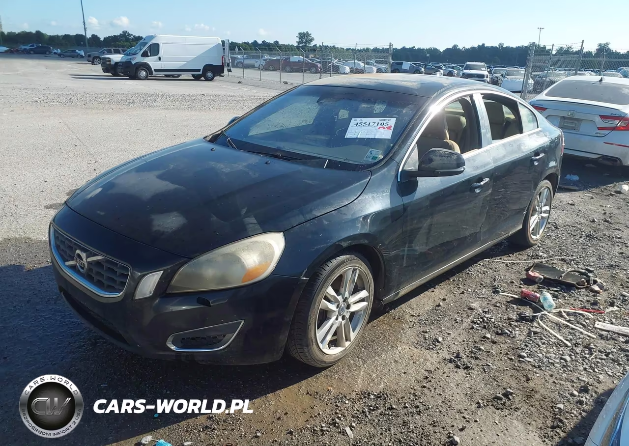 2013 Volvo S60 T5 VIN:YV1612FS7D1211010 - 2
