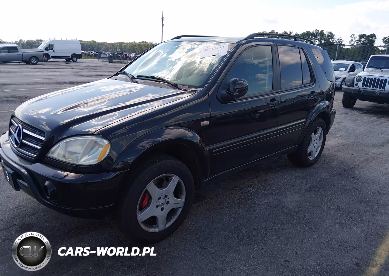 2001 Mercedes-Benz Ml 55 Amg VIN:4JGAB74E41A230161 - 2