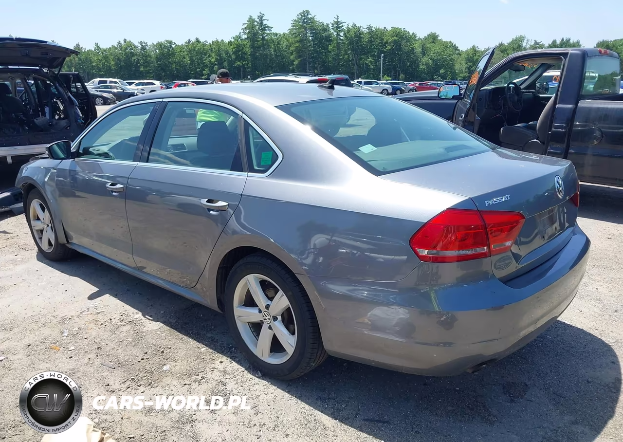 2014 Volkswagen Passat 1.8T Wolfsburg Edition VIN:1VWAT7A30EC028655 - 3