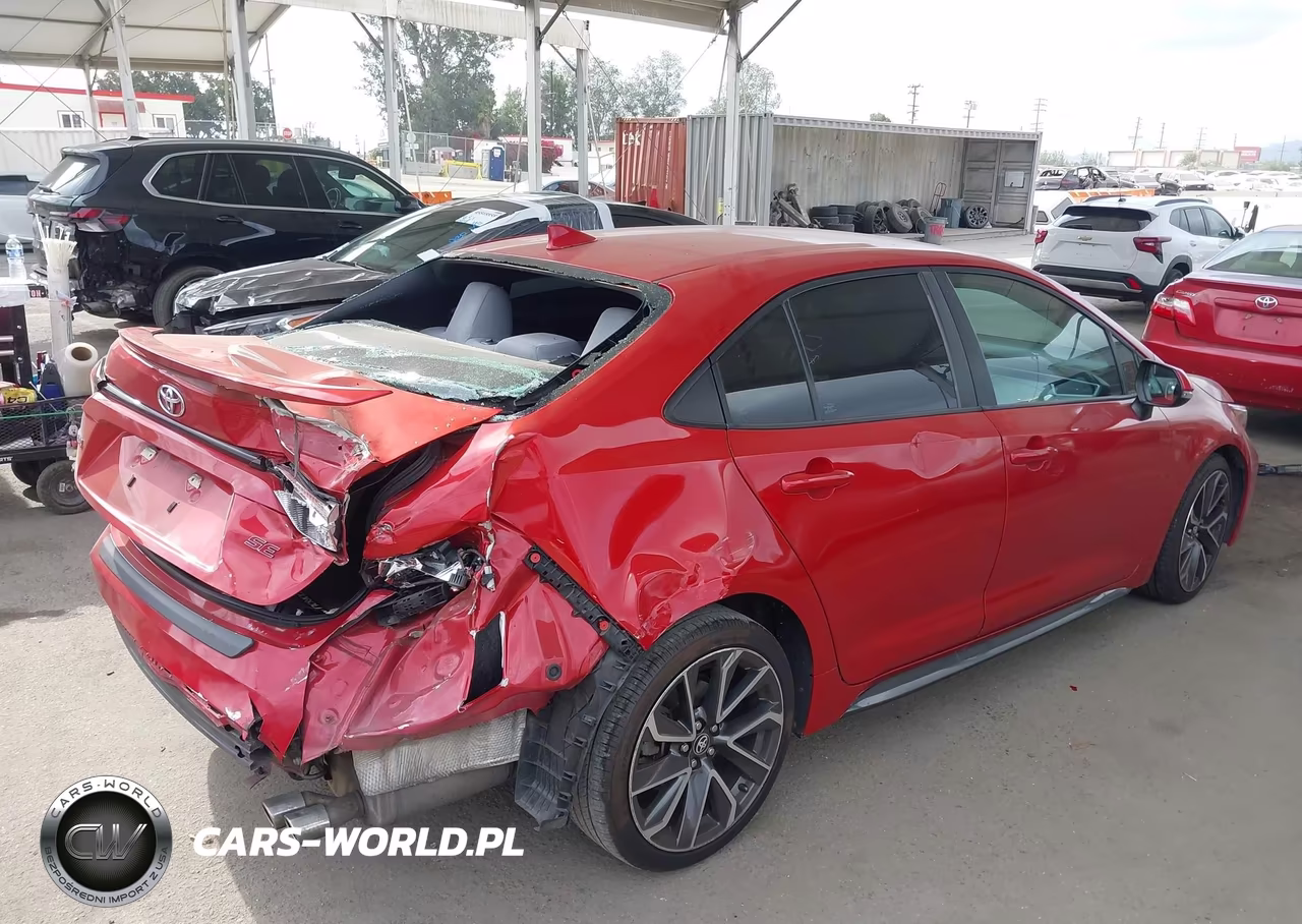 2020 Toyota Corolla Se VIN:5YFS4RCE6LP037976 - 4