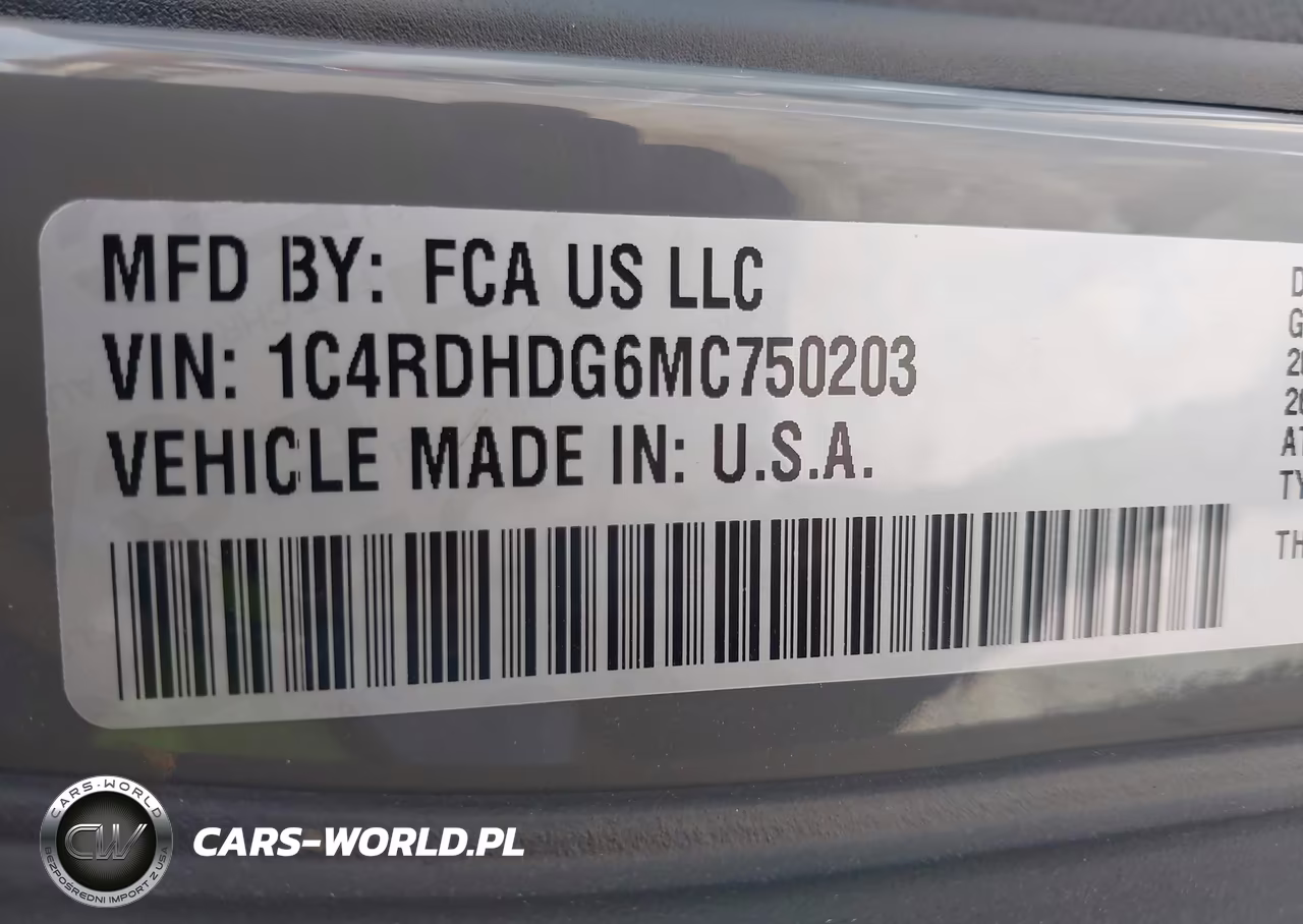 2021 Dodge Durango Gt Rwd VIN:1C4RDHDG6MC750203 - 9