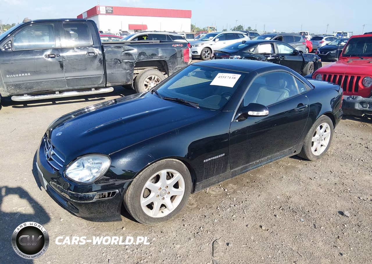 2002 Mercedes-Benz Slk 230 Kompressor VIN:WDBKK49F82F237982 - 2