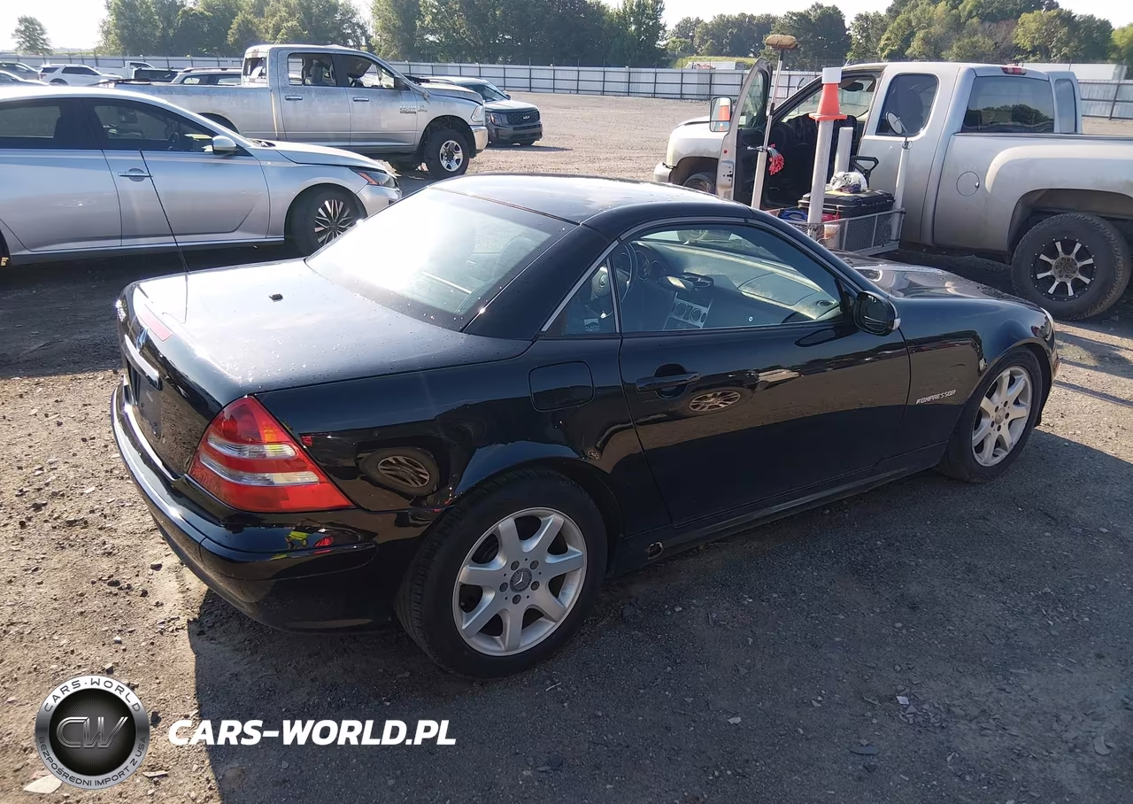 2002 Mercedes-Benz Slk 230 Kompressor VIN:WDBKK49F82F237982 - 4