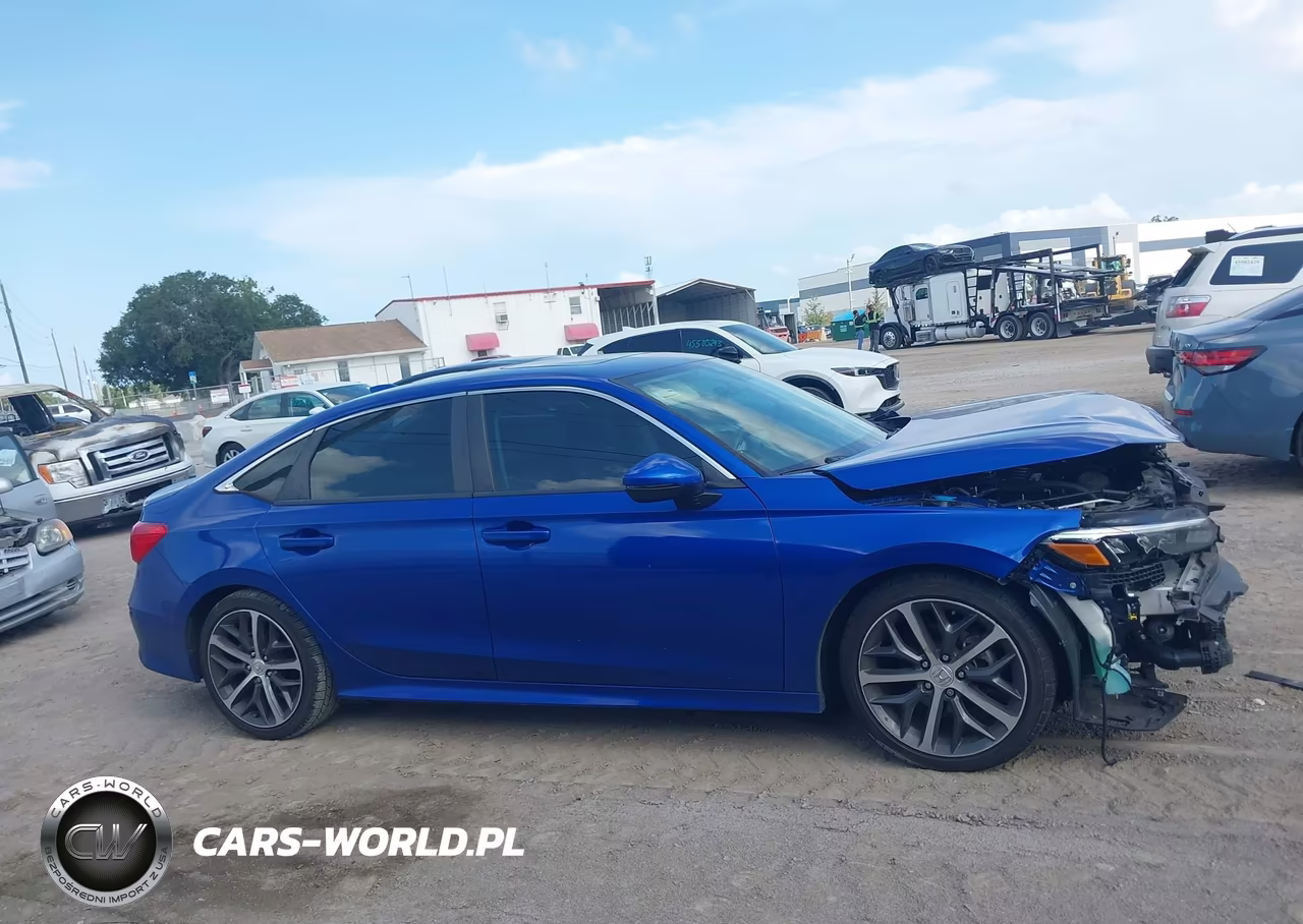 2022 Honda Civic Touring VIN:2HGFE1F94NH309739 - 14