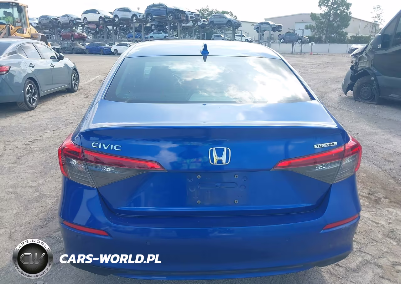 2022 Honda Civic Touring VIN:2HGFE1F94NH309739 - 17