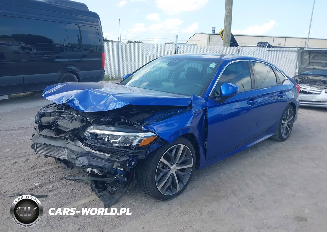 2022 Honda Civic Touring VIN:2HGFE1F94NH309739 - 2