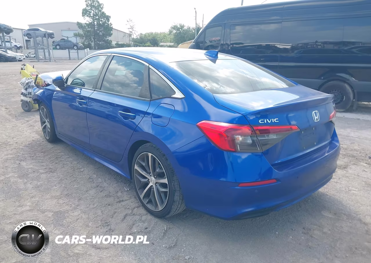 2022 Honda Civic Touring VIN:2HGFE1F94NH309739 - 3