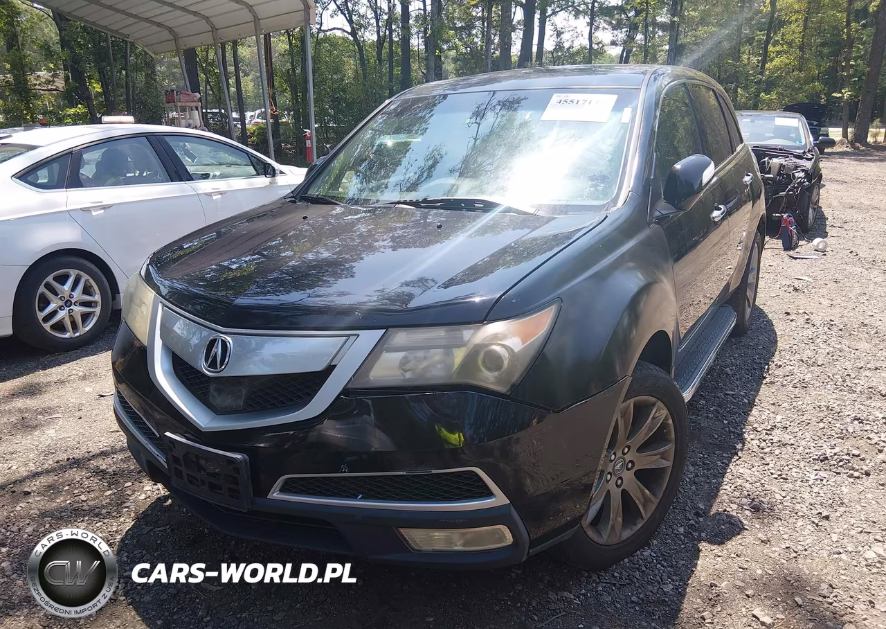 2010 Acura Mdx Advance Package VIN:2HNYD2H78AH502735 - 6