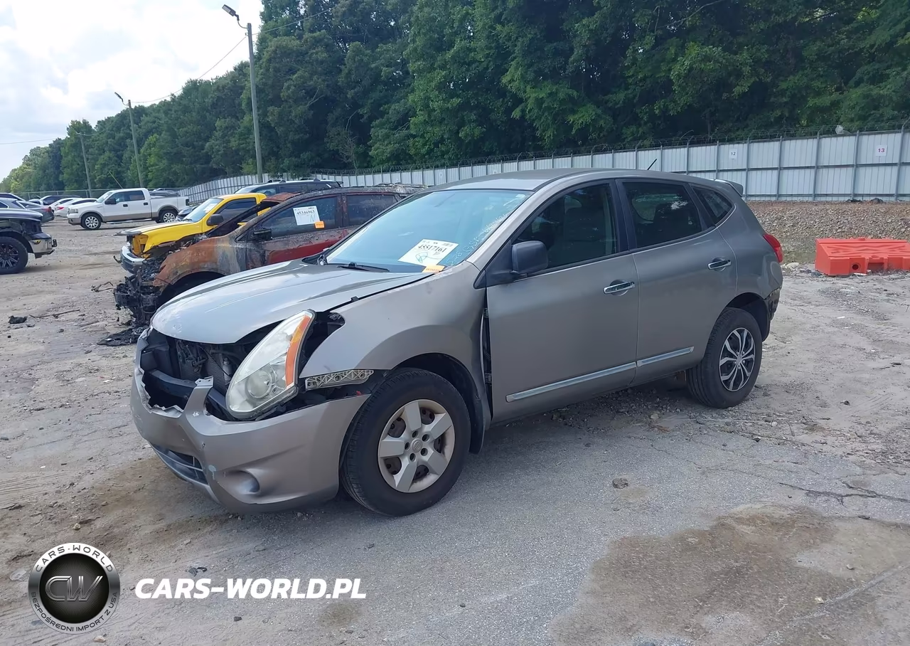 2013 Nissan Rogue S VIN:JN8AS5MV7DW101528 - 2