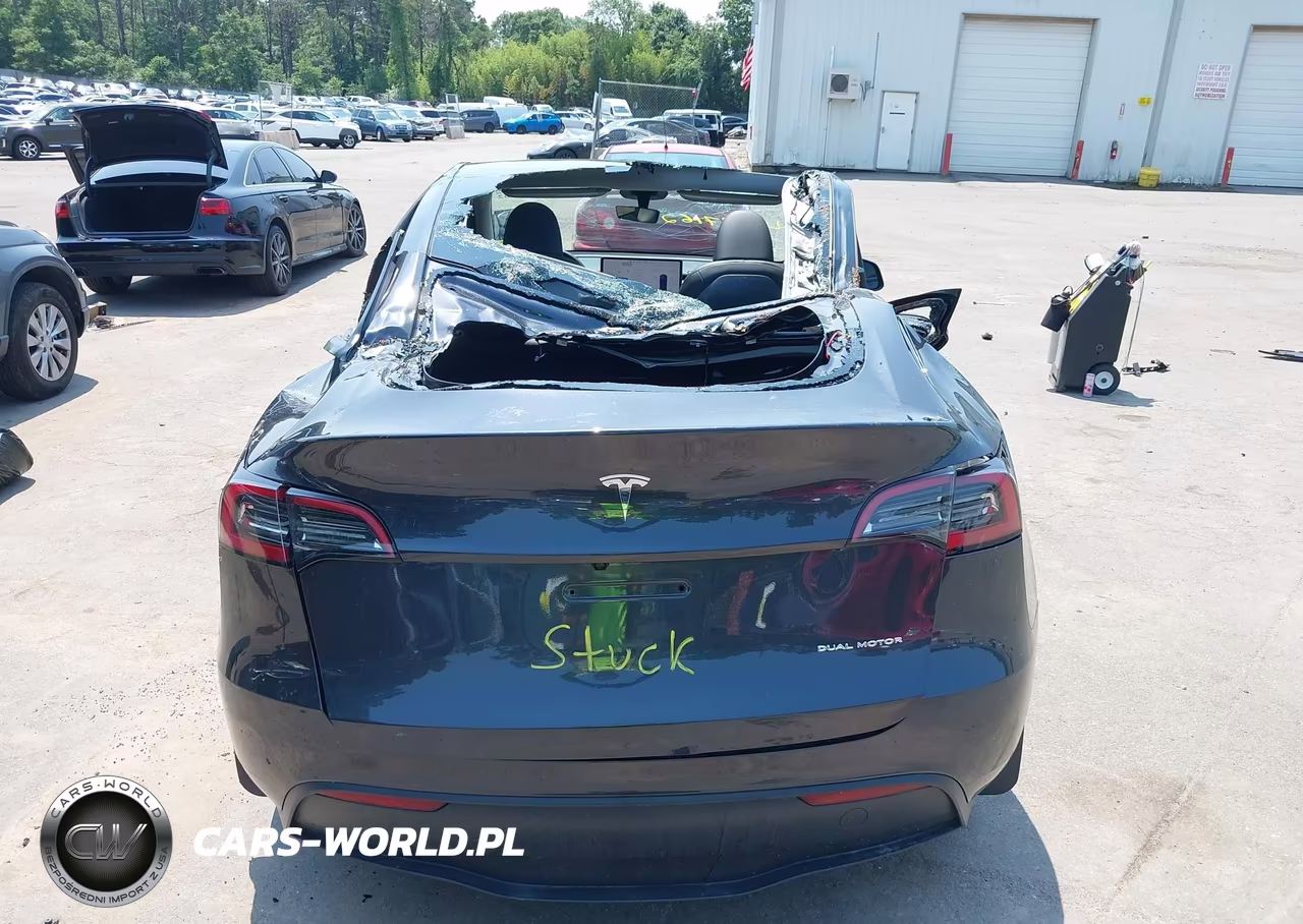 2025 Tesla Model Y Long Range Dual Motor All-Wheel Drive VIN:7SAYGDEE5SF284744 - 17