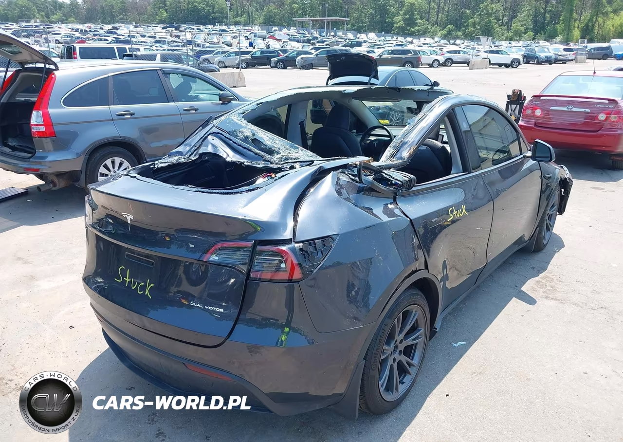 2025 Tesla Model Y Long Range Dual Motor All-Wheel Drive VIN:7SAYGDEE5SF284744 - 6