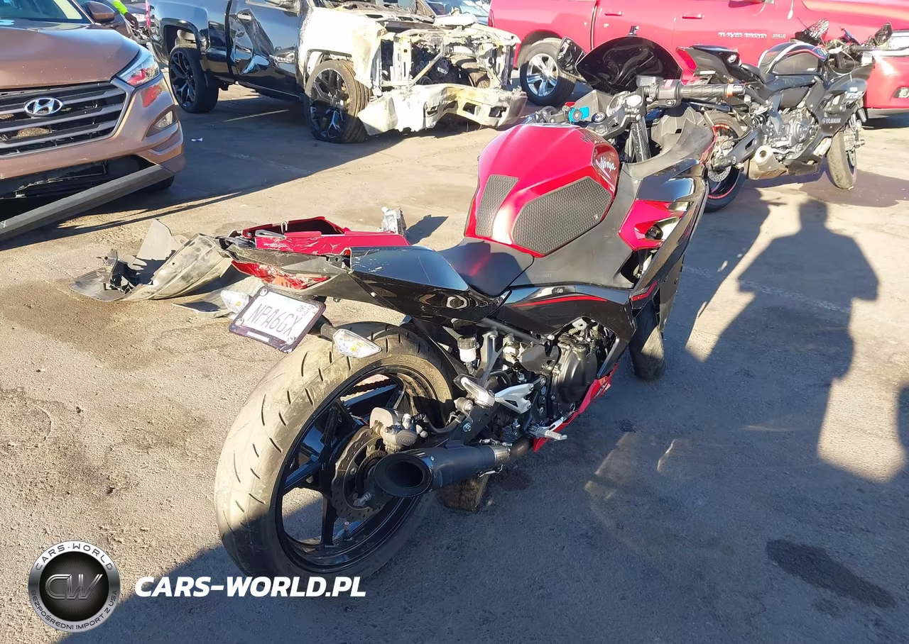 2019 Kawasaki Ex400 VIN:JKAEXKG17KDA31427 - 4