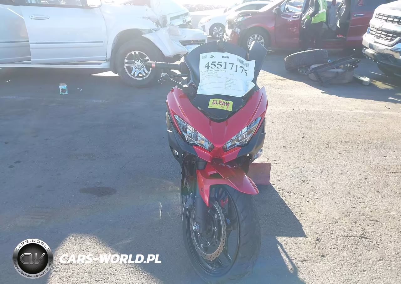 2019 Kawasaki Ex400 VIN:JKAEXKG17KDA31427 - 5