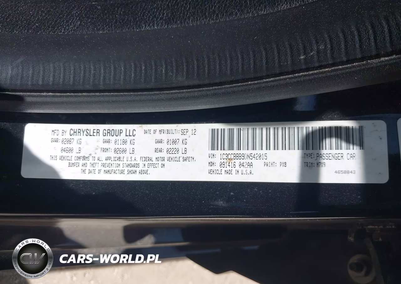 2013 Chrysler 200 Touring VIN:1C3CCBBB9DN542015 - 9