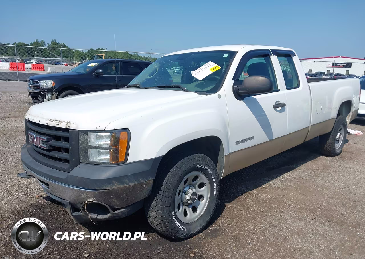 2011 GMC Sierra 1500 Work Truck VIN:1GTR1TE04BZ383423 - 2