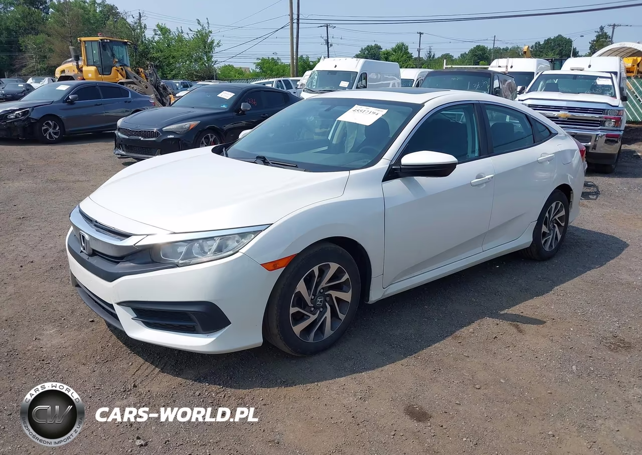 2018 Honda Civic Ex VIN:19XFC2F74JE207906 - 2