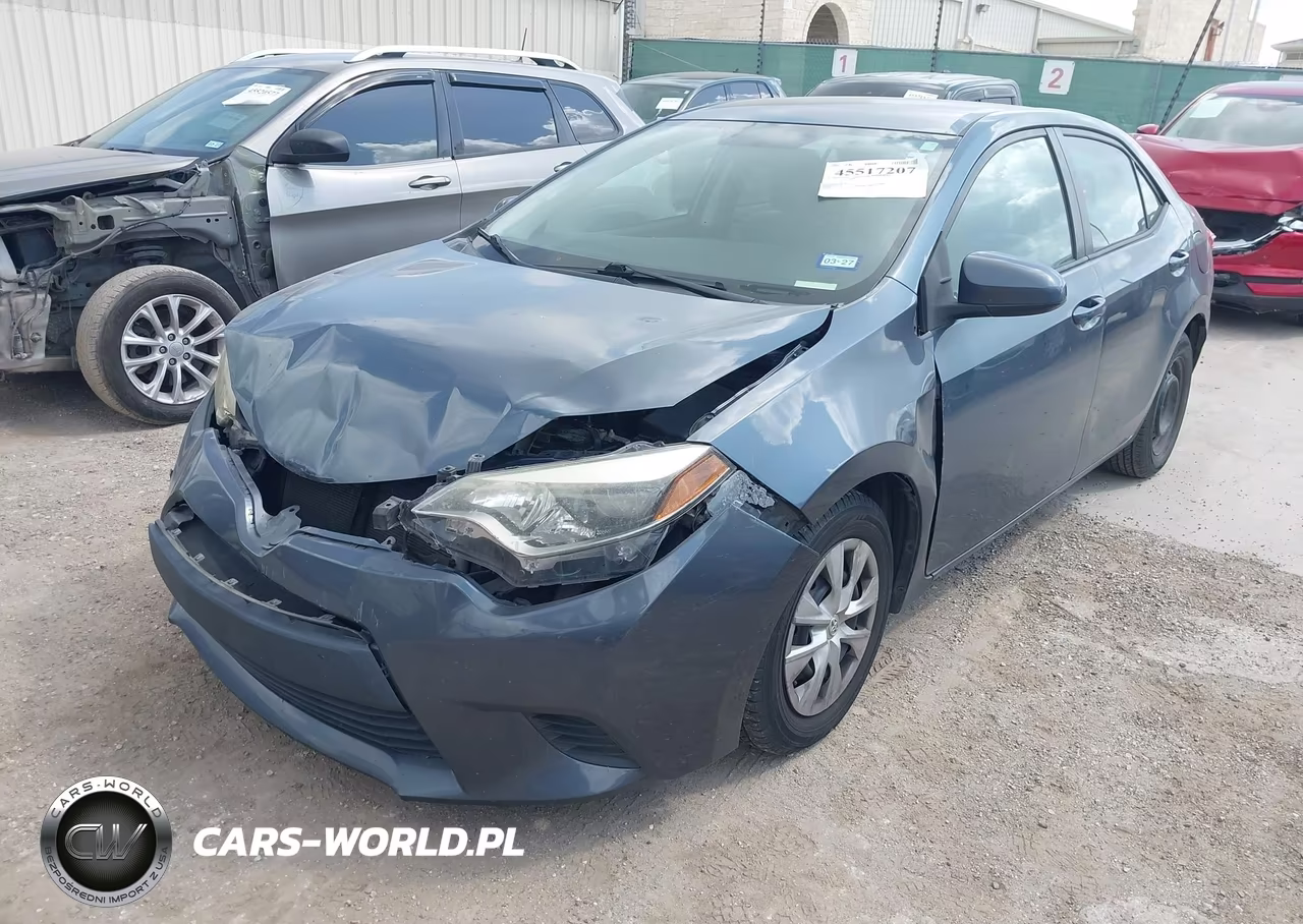 2015 Toyota Corolla L VIN:2T1BURHE0FC466771 - 2