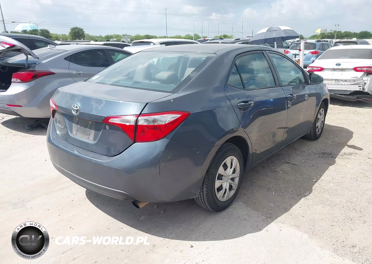 2015 Toyota Corolla L VIN:2T1BURHE0FC466771 - 4