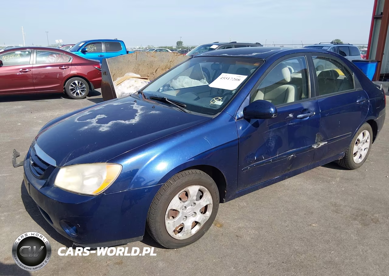 2006 Kia Spectra Ex-Lx-Sx VIN:KNAFE121X65277349 - 2