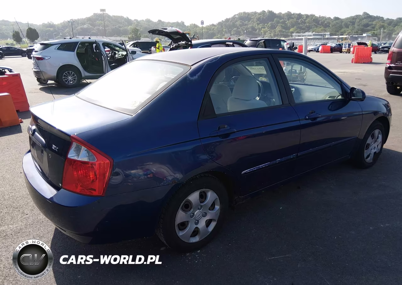 2006 Kia Spectra Ex-Lx-Sx VIN:KNAFE121X65277349 - 4