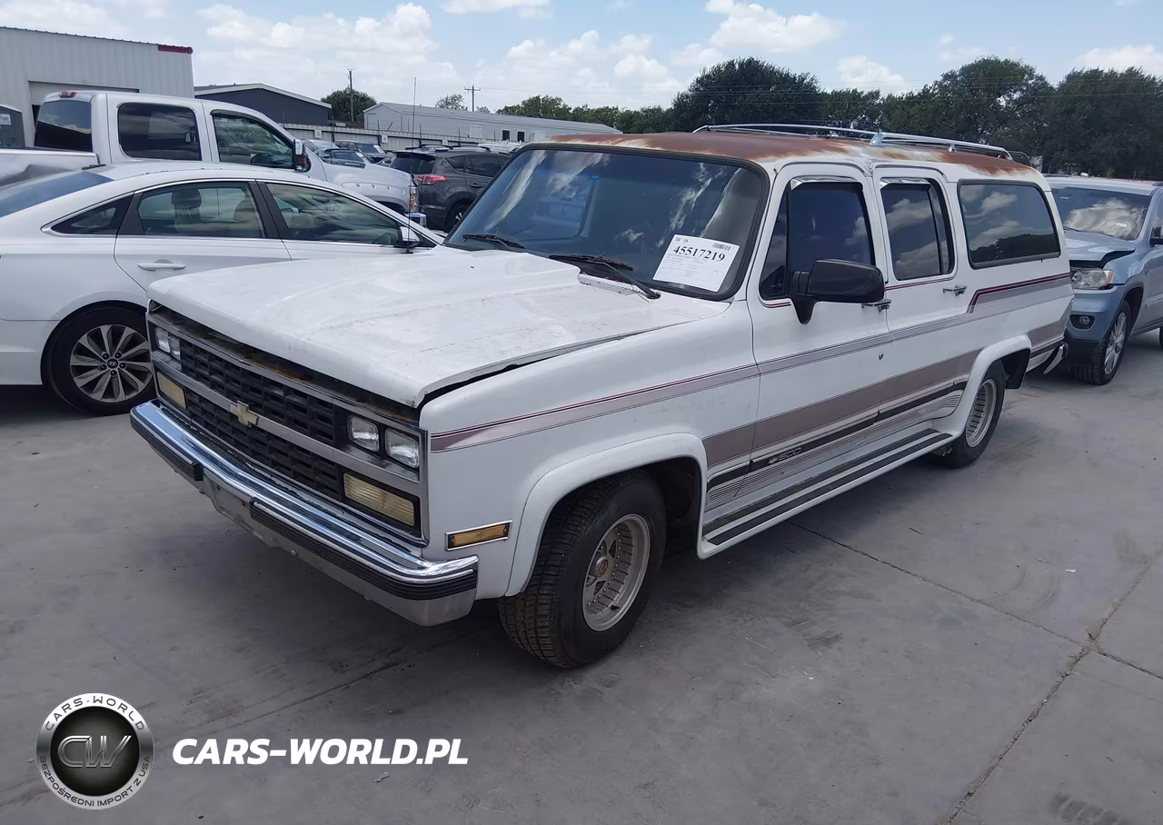 1990 Chevrolet Suburban R1500 VIN:1GNER16K8LF168732 - 2