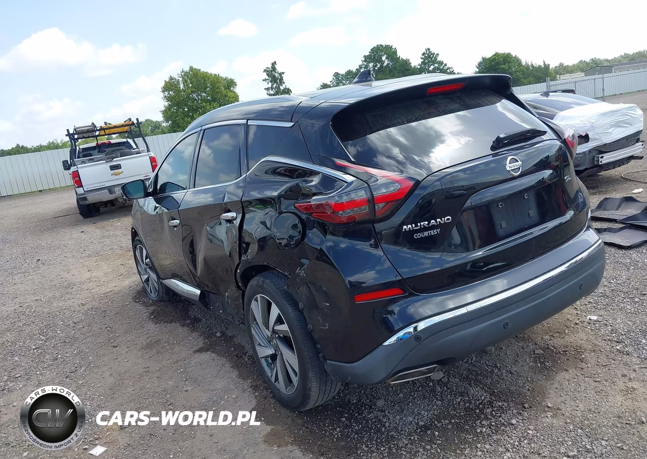 2019 Nissan Murano Sl VIN:5N1AZ2MJ7KN102020 - 3