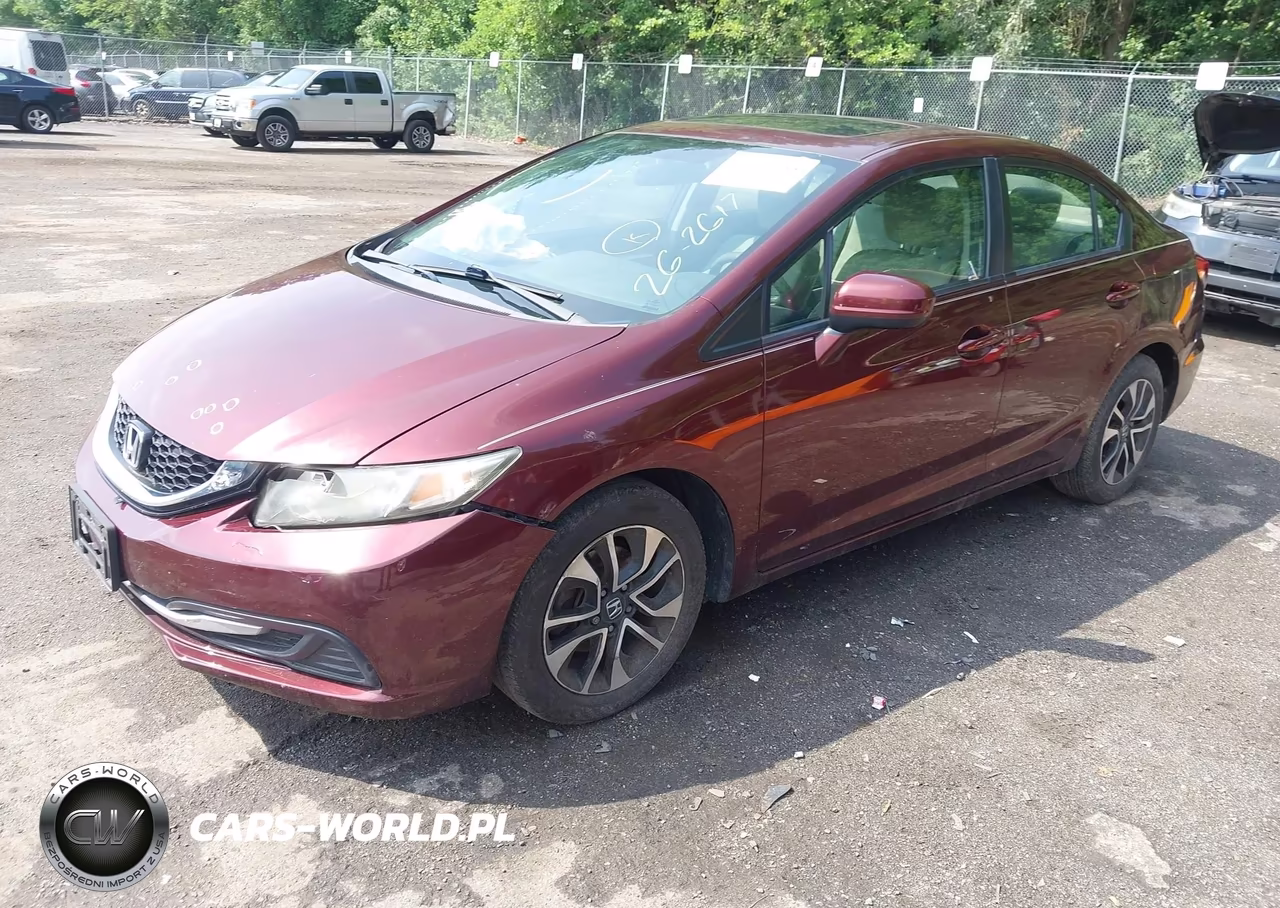 2015 Honda Civic Ex VIN:19XFB2F83FE253634 - 2