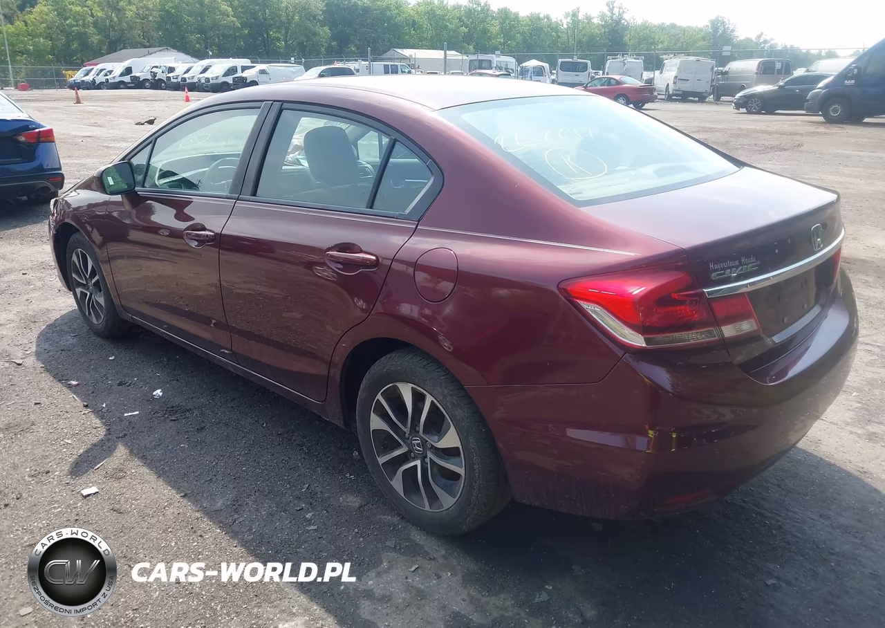 2015 Honda Civic Ex VIN:19XFB2F83FE253634 - 3