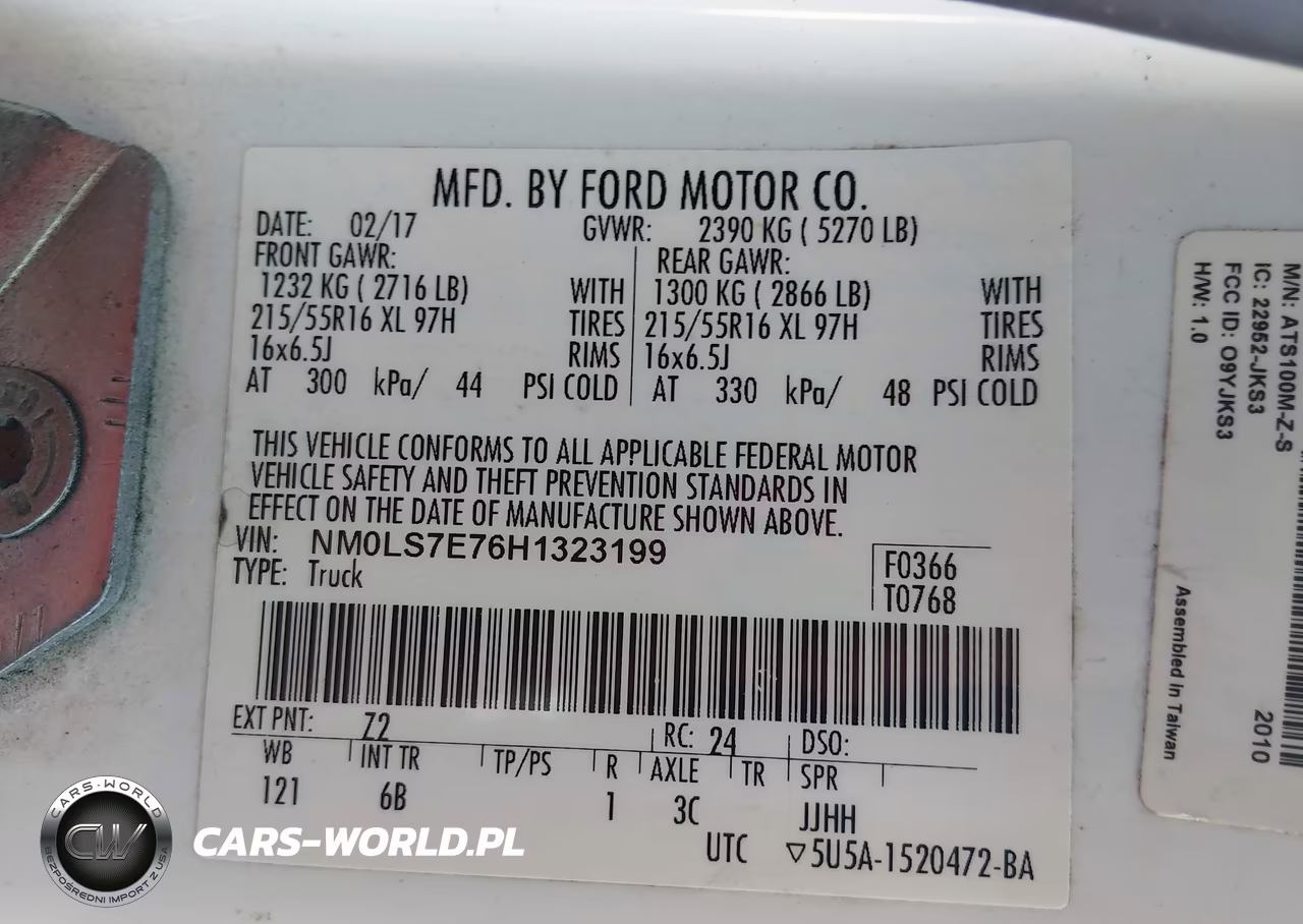 2017 Ford Transit Connect Xl VIN:NM0LS7E76H1323199 - 9
