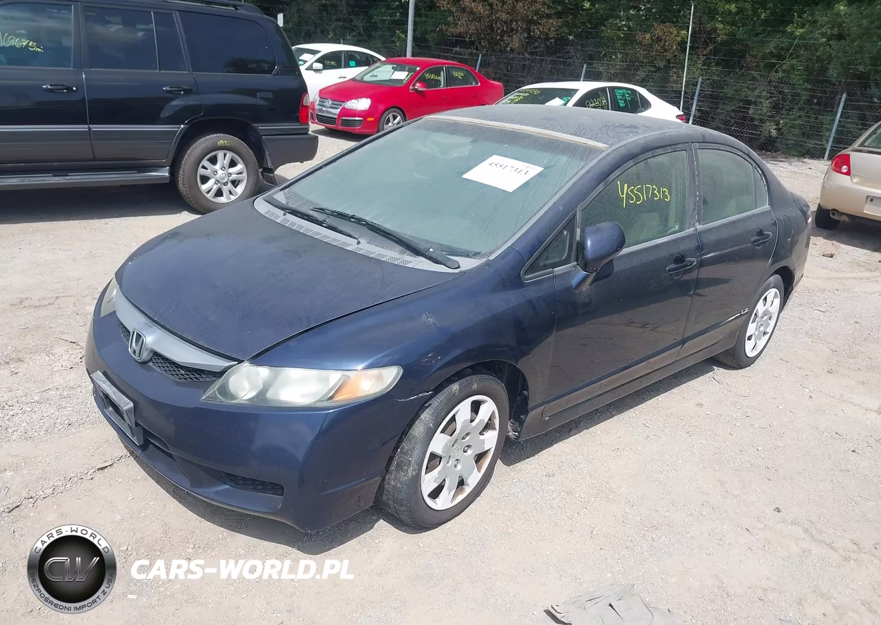 2009 Honda Civic Lx VIN:1HGFA15549L000338 - 2